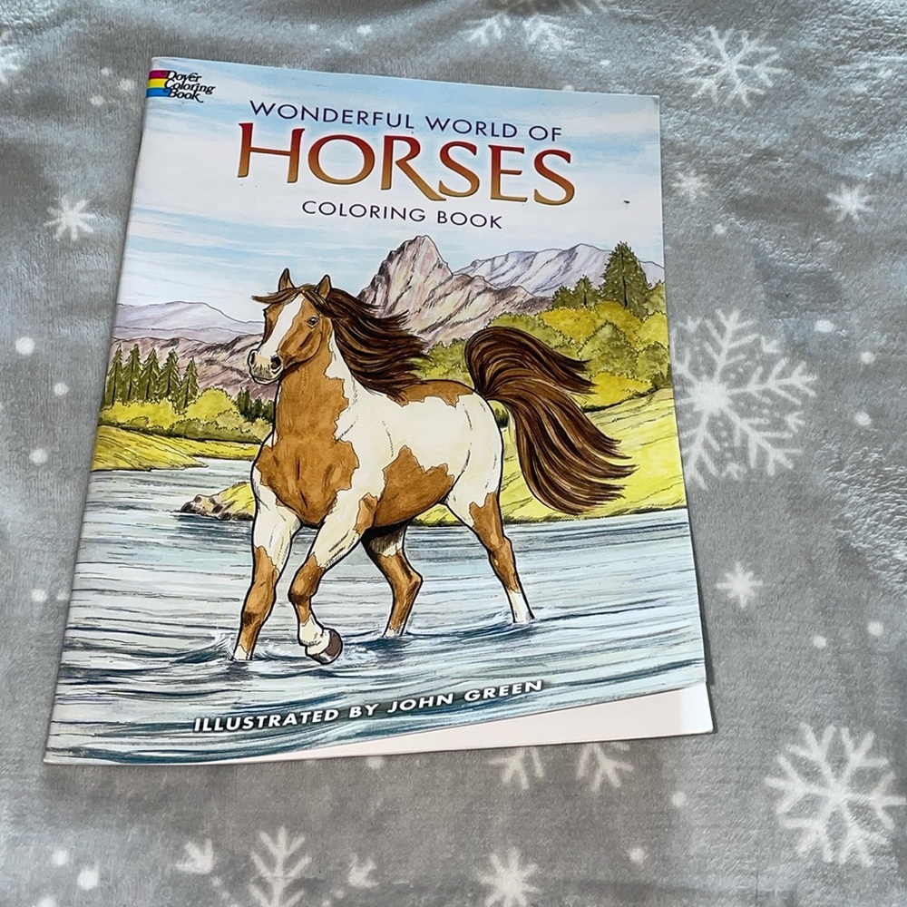 Horse Coloring Book